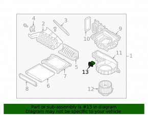Heater resistor Hyundai Elantra 21-