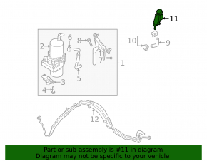 Power steering reservoir Mazda3 2.3 03-09