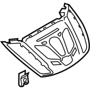 Air duct dashboard central Ford C-max MK2 13-18 type 1