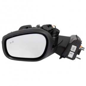 Side mirror left Ford Mustang Mach-E 21-23 16 pins, black, turn signal, heated, backlight, auto folding, camera, BSM