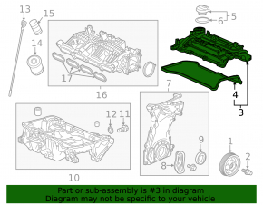 Honda Accord 18-22 1.5T L15B7 Valve Cover