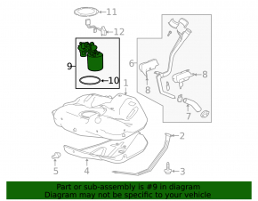 Fuel pump petrol pump Chevrolet Impala 14-19 2.5