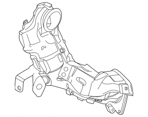 Exhaust manifold with catalytic converter for Nissan Rogue 24-26 1.5T