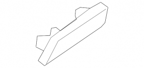 Reflector rear left Chevrolet Equinox 10-17