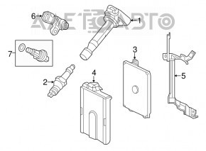 ECU housing of the engine computer Acura MDX 14-15 prerest