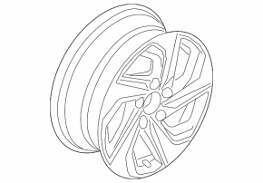 Wheel disk R16 x 7J Honda Insight 19-20