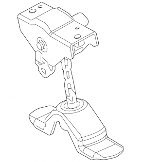 Lexus LX 22-26 spare tire mounting mechanism