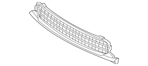 Lexus GS350 08-11 Front Bumper Lower Grille