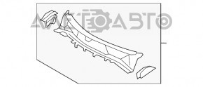 Wiper pan metal Toyota Highlander 08-13