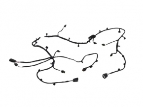 Jeep Compass 23-25 rear bumper wiring for parking sensors, BSM, and foot-operated trunk opening sensor