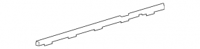 Door glass seal inner rear left Mercedes C-class W205 15-21