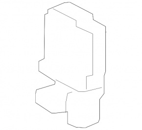 ABS sensor rear left Lincoln MKC 15-