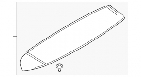 Lincoln MKC 15-19 Tailgate Spoiler
