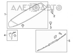 Lincoln MKC 15-19 Tailgate Spoiler
