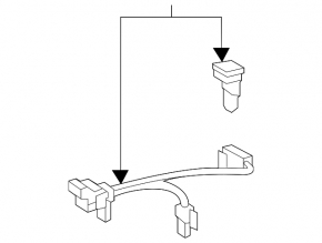 Toyota Venza 21-VVB power cable