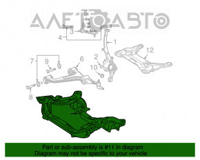 Front subframe Mercedes W211 awd