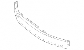 Mercedes GLC 300/350e/43 16-22 Front Bumper Reinforcement