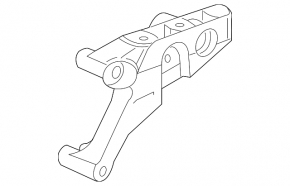 Engine mount bracket right Chevrolet Malibu 16-23 1.5T