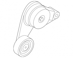 Hyundai Tucson 16-21 2.0 camshaft tensioner pulley
