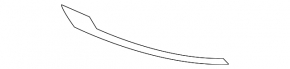 Rear bumper molding right Volvo XC60 18-21 chrome