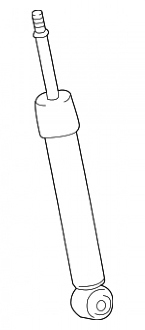 Rear right shock absorber Toyota C-HR 18-19