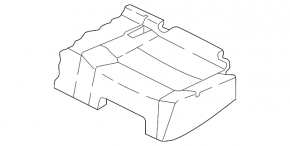 Rear row of seats 2 row VW Tiguan 18-21 cloth gray