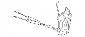 Front right door lock Subaru XV Crosstrek 18-19