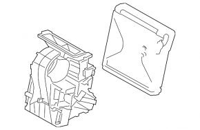 Heater assembly BMW X1 F48 16-22