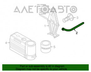 Wheel spanner Fiat 500X 16-21
