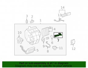 Lexus RX400h 06-09 air conditioner heater-condenser tube