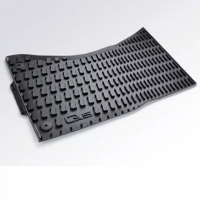 Carpet interior rear left Audi Q5 8R 09-17 rubber black