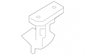 Left tailgate hinge VW Atlas 18-25