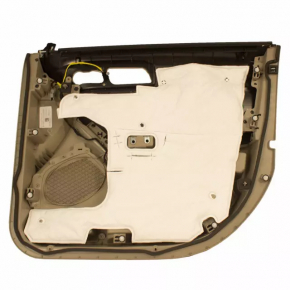 Door trim card front left Ford Explorer 11-12 prerest leather gray