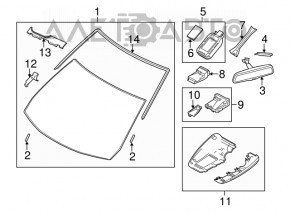 Rain sensor Mazda CX-5 13-16