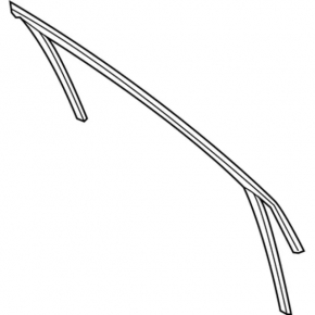 Front left windshield seal for Ford Focus mk3 11-18