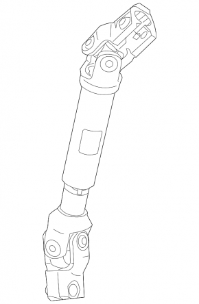 Steering cardan shaft Chevrolet Malibu 13-15