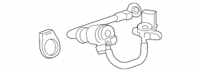 BMW X5 F15 14-18 Fuel Evaporative Purge Valve with Sensor