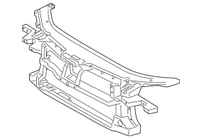 TV radiator panel VW CC 09-12 pre-restyling