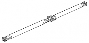 Driveshaft driveshaft Acura MDX 14-15 torn boot