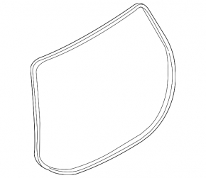 Rubber seal for trunk door opening Mini Cooper Clubman R55 07-14
