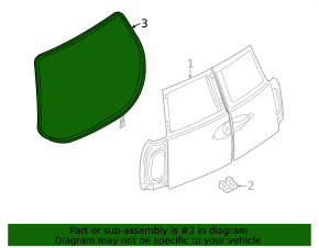 Rubber seal for trunk door opening Mini Cooper Clubman R55 07-14