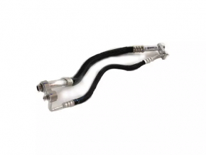 Air conditioning condenser-compressor tube first Chrysler 200 15-17 3.6