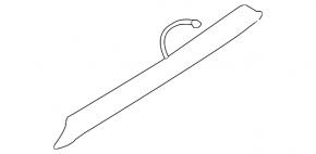 Trunk lid molding Nissan Maxima A36 16- chrome