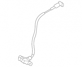 Left rear seat lock for Hyundai Sonata 20-22 with cable