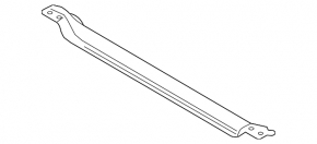 Lower TV bar for Porsche Cayenne 958 11-14
