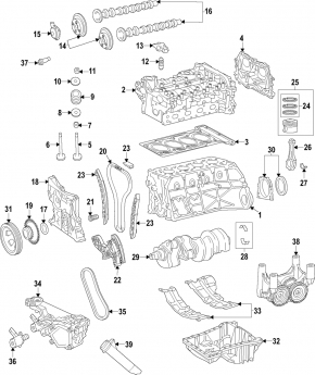 Mercedes A-class V177 19-22 2.0T engine oil pan