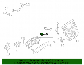 Start-Stop button Ford Fusion mk5 13-16