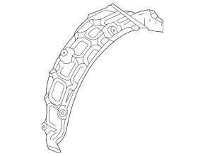 Rear left mudguard Mazda CX-30 20-