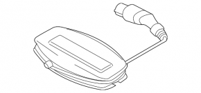 Ford C-max MK2 13-17 charging cable converted to 220 V