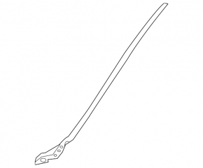 Windshield molding right Jaguar F-Pace X761 17-